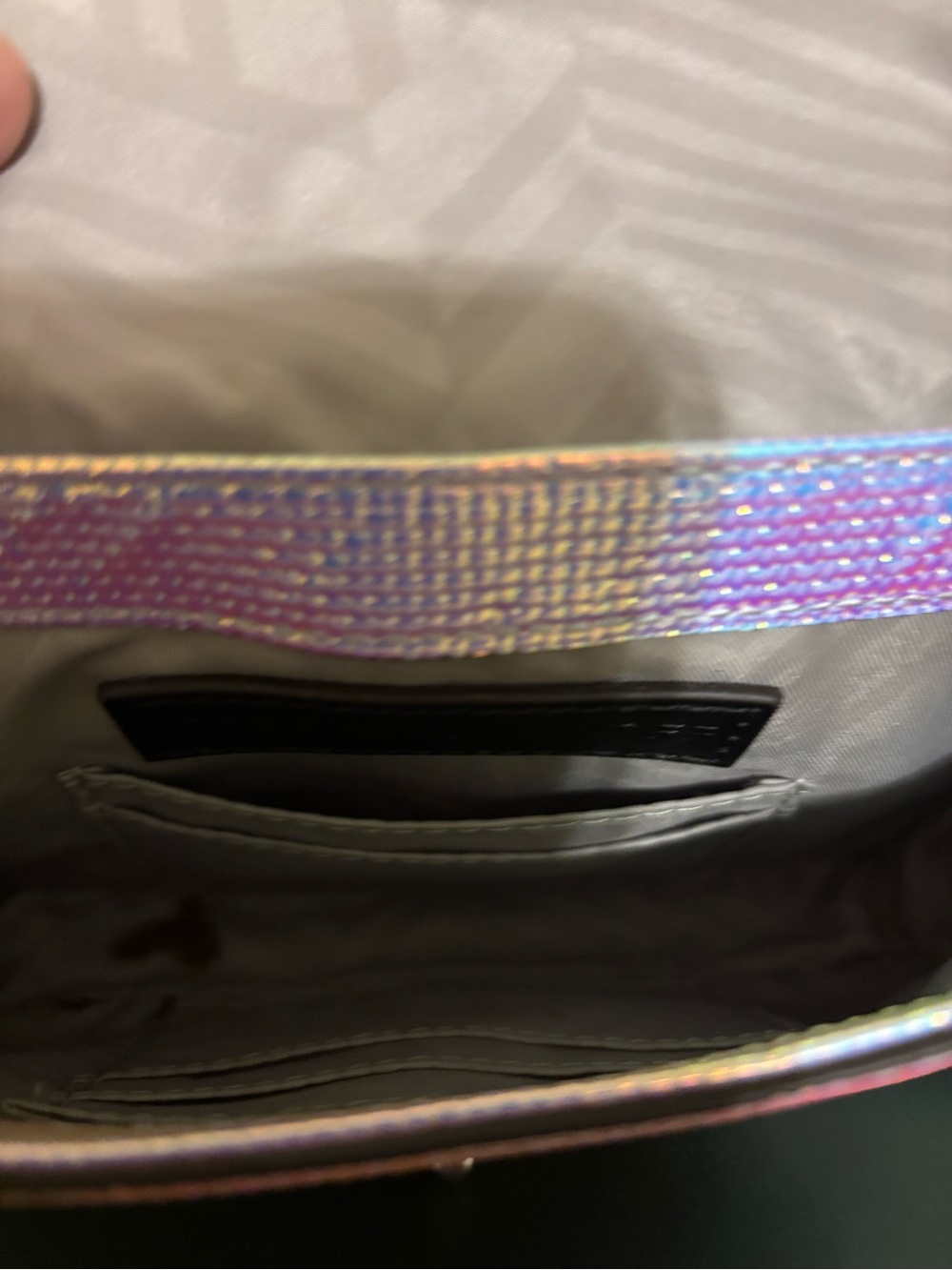 REBECCA MINKOFF  Crossbody Shoulder Bag Iridescent RARE! - Picture 7 of 7
